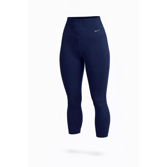 Nike Pants - Nike Dri Fit Womens Training High Rise 7/8 Length Leggings Navy XS